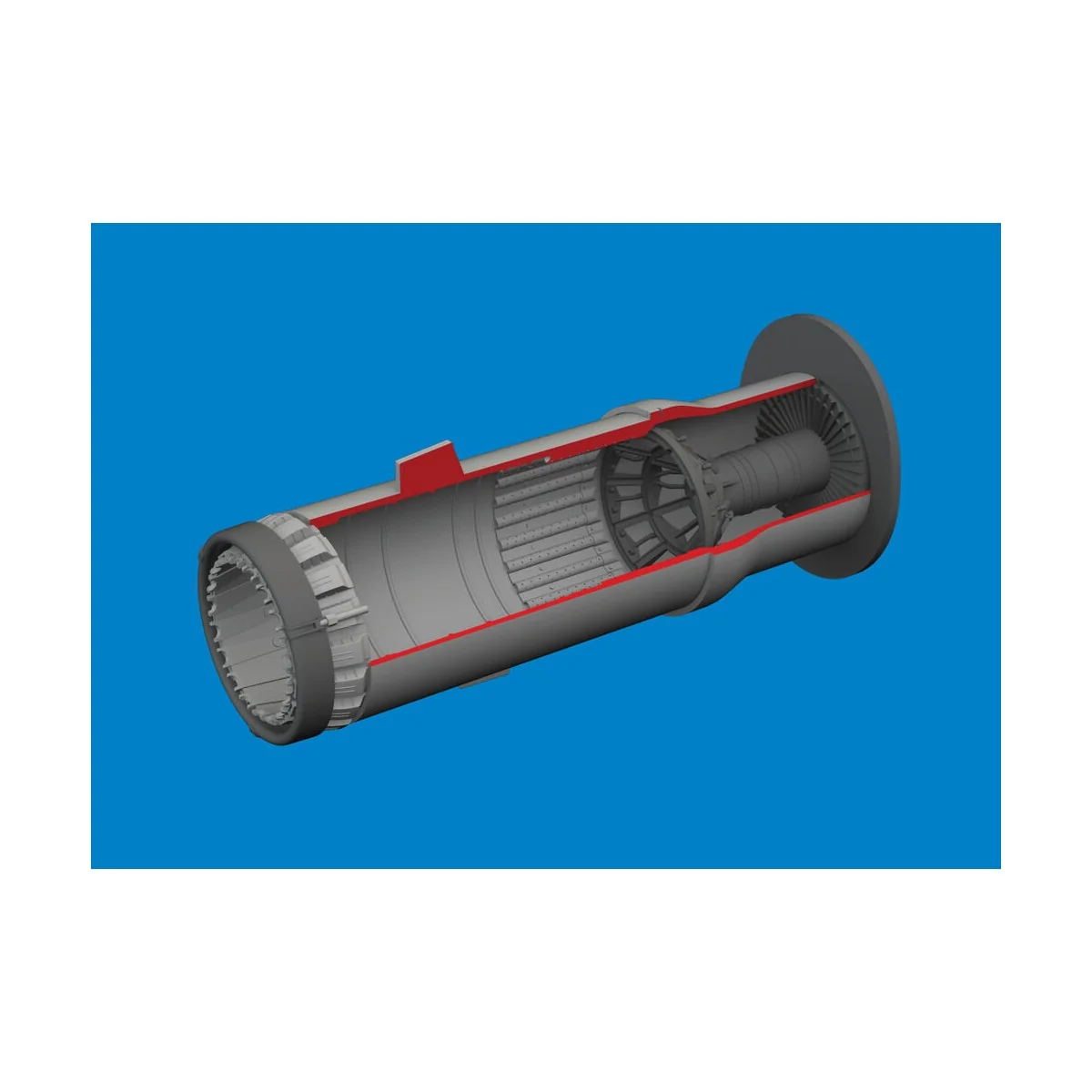 MiG-21F exhaust nozzle PRINT for Eduard, 1/48 - Eduard Accessories ...