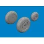 MiG-21F wheels for Eduard, 1/48 - Eduard Accessories 6481151