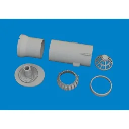 MiG-21F exhaust nozzle PRINT for Eduard, 1/48 - Eduard Accessories ... 2