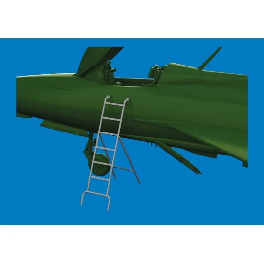 MiG-21F ladder PRINT for Eduard, 1/48 - Eduard Accessories 6481150