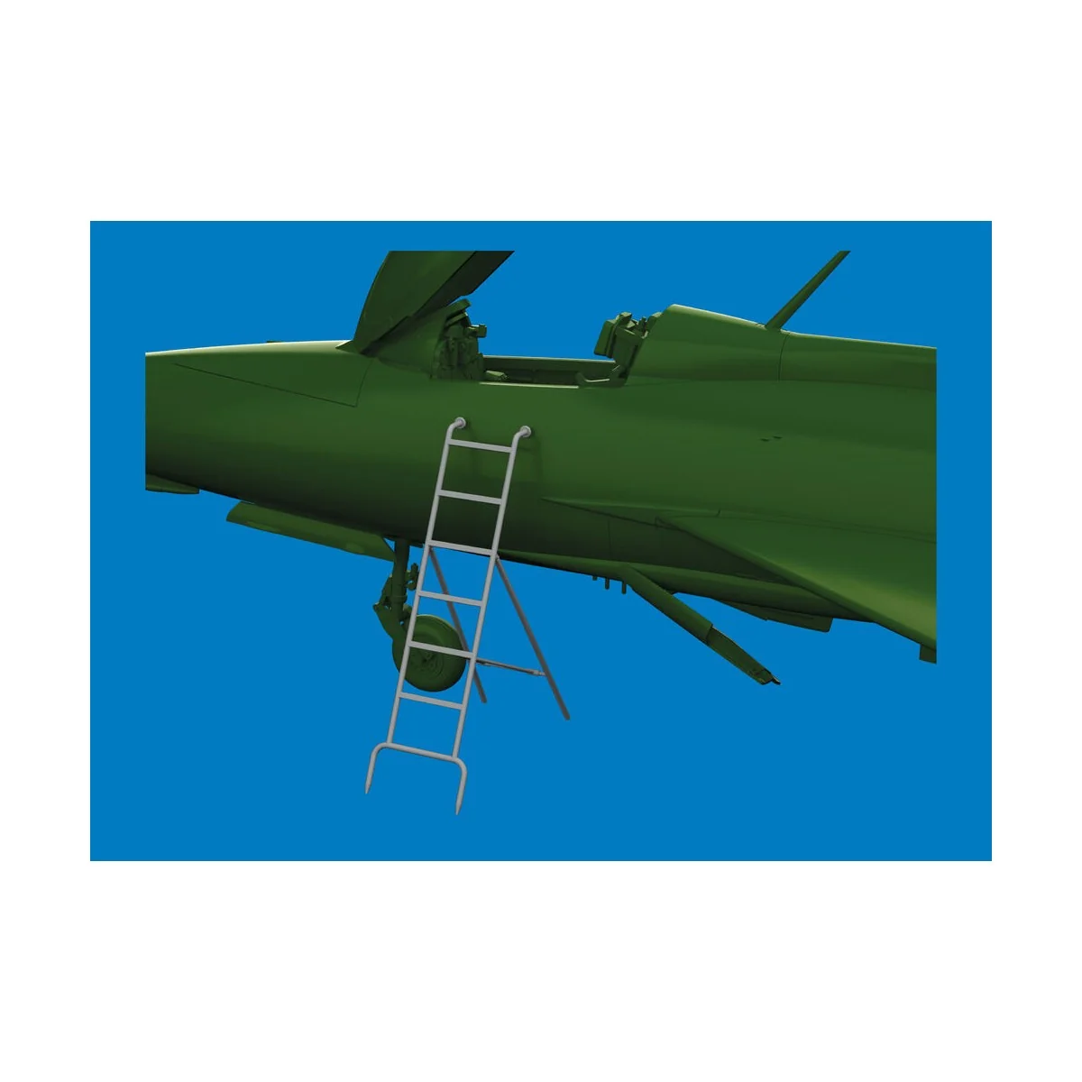 MiG-21F ladder PRINT for Eduard, 1/48 - Eduard Accessories 6481150