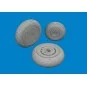 MiG-21F wheels for Eduard, 1/48 - Eduard Accessories 6481151