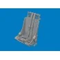 P-47D Razorback seat w/ intergral seat belts PRINT for Miniart, 1/4...