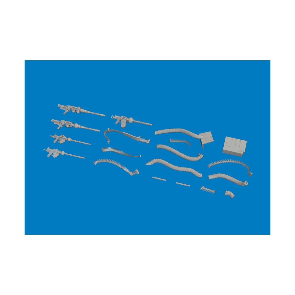 Do 217K guns PRINT for ICM, 1/48 - Eduard Accessories 6481153