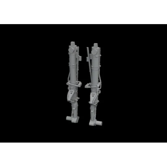 P-47D undercarriage legs PRINT for Miniart, 1/48 - Eduard Accessori...
