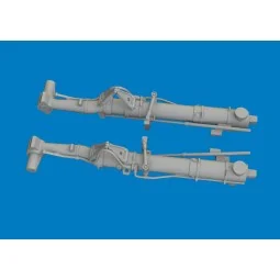 P-47D undercarriage legs PRINT for Miniart, 1/48 - Eduard Accessori... 2