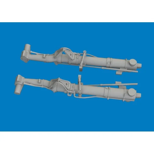 P-47D undercarriage legs PRINT for Miniart, 1/48 - Eduard Accessori...