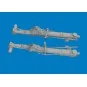P-47D undercarriage legs PRINT for Miniart, 1/48 - Eduard Accessori...
