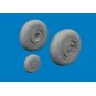 Hs 129B wheels for Takom, 1/48 - Eduard Accessories 6481159