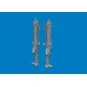 P-47D undercarriage legs PRINT for Miniart, 1/48 - Eduard Accessori...