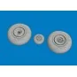 Hs 129B wheels for Takom, 1/48 - Eduard Accessories 6481159