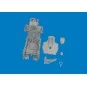 MiG-21F ejection seat w/ integral seat belts PRINT for Eduard, 1/48...