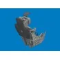 MiG-21F ejection seat w/ integral seat belts PRINT for Eduard, 1/48...