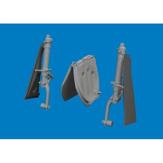 P-51D undercarriage legs PRINT for Eduard, 1/48 - Eduard Accessorie...