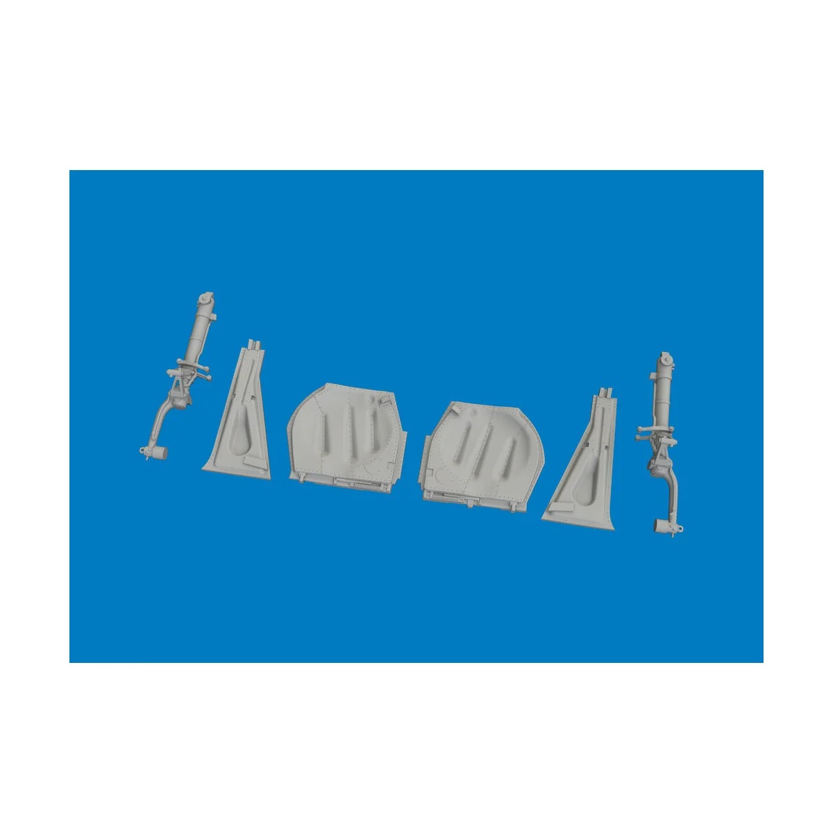 P-51D undercarriage legs PRINT for Eduard, 1/48 - Eduard Accessorie...