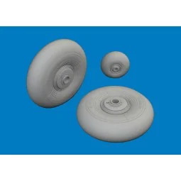 Beaufighter Mk.VI wheels for Revell, 1/48 - Eduard Accessories 6481163 2