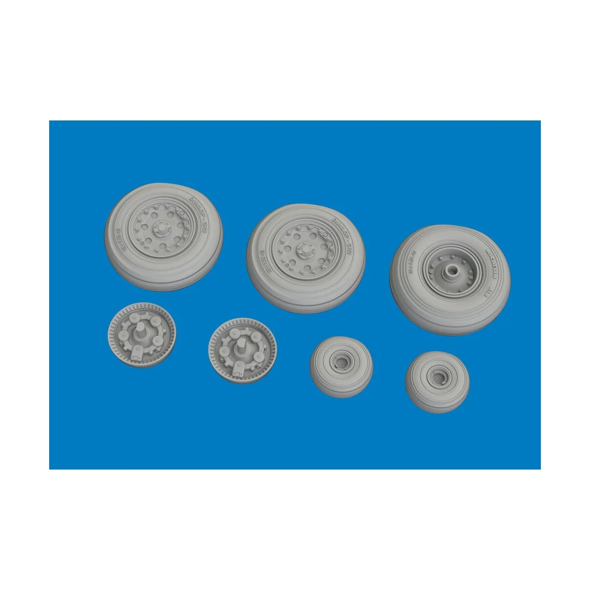 Harrier wheels for Uma Models, 1/48 - Eduard Accessories 6481164