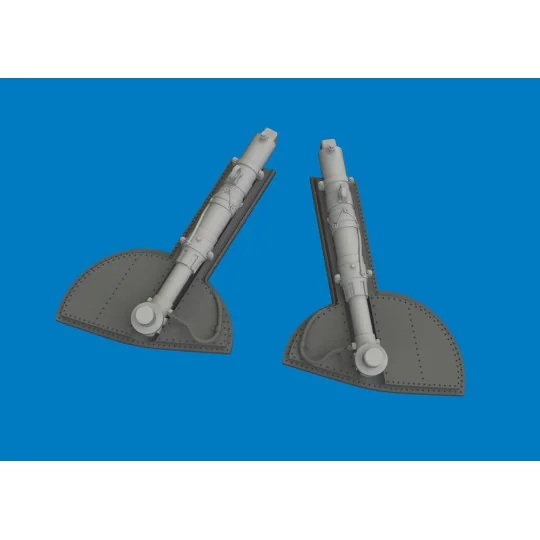 Spitfire Mk.I/II/Va/Vb undercarriage legs PRINT for Eduard, 1/48 - ...