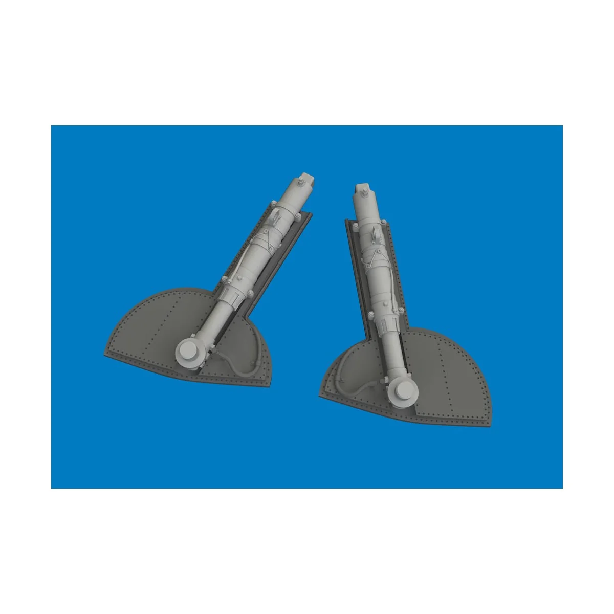 Spitfire Mk.I/II/Va/Vb undercarriage legs PRINT for Eduard, 1/48 - ...