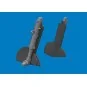 Spitfire Mk.Vc undercarriage legs PRINT for Eduard, 1/48 - Eduard A...