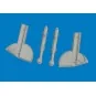 Spitfire Mk.I/II/Va/Vb undercarriage legs PRINT for Eduard, 1/48 - ...
