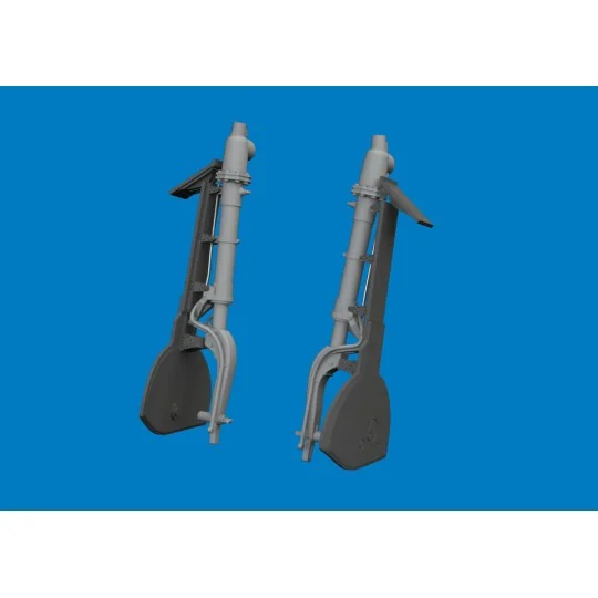 A6M undercarriage legs PRINT for Eduard, 1/48 - Eduard Accessories ...