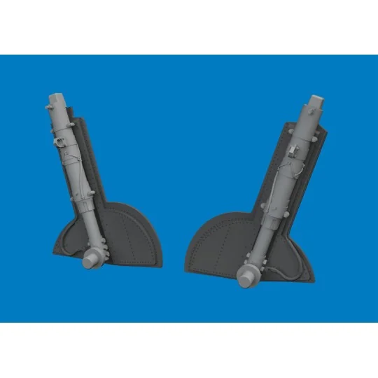 Spitfire Mk.Vc undercarriage legs PRINT for Eduard, 1/48 - Eduard A...