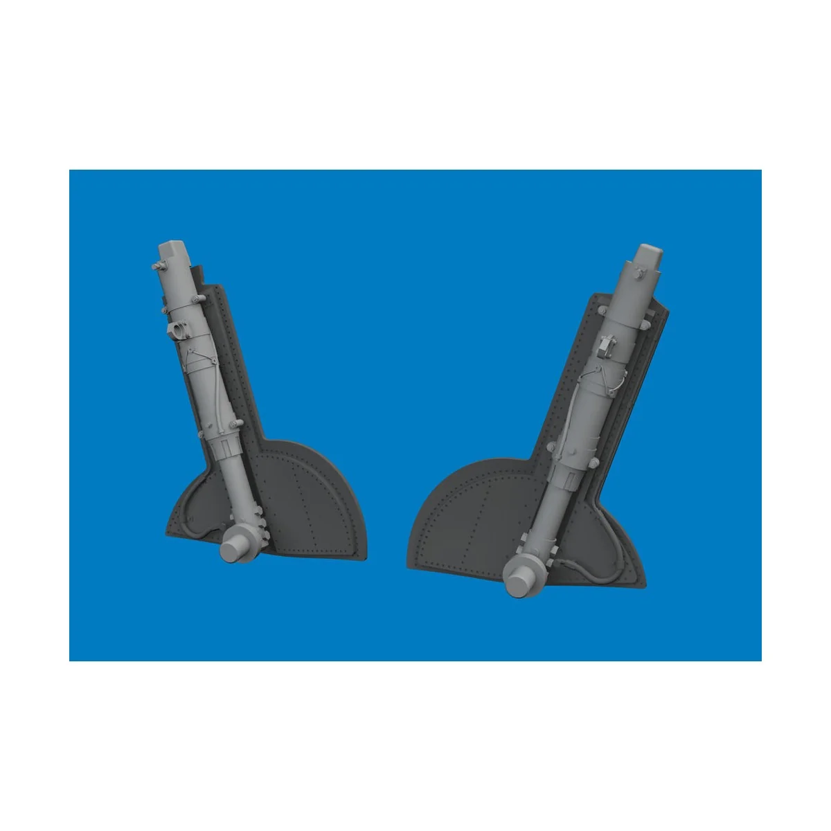 Spitfire Mk.Vc undercarriage legs PRINT for Eduard, 1/48 - Eduard A...