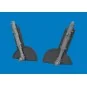 Spitfire Mk.Vc undercarriage legs PRINT for Eduard, 1/48 - Eduard A...