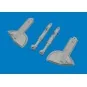 Spitfire Mk.Vc undercarriage legs PRINT for Eduard, 1/48 - Eduard A...