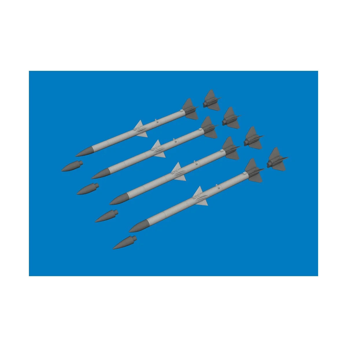 AIM-120A/B PRINT, 1/48 - Eduard Accessories 6481176