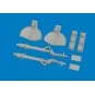 A6M undercarriage legs PRINT for Eduard, 1/48 - Eduard Accessories ...