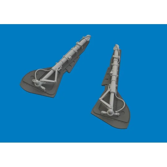 Fw 190A-8/R2 undercarriage legs PRINT for Eduard, 1/48 - Eduard Acc...