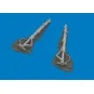 Fw 190A-8/R2 undercarriage legs PRINT for Eduard, 1/48 - Eduard Acc...