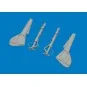 Fw 190A-8/R2 undercarriage legs PRINT for Eduard, 1/48 - Eduard Acc...
