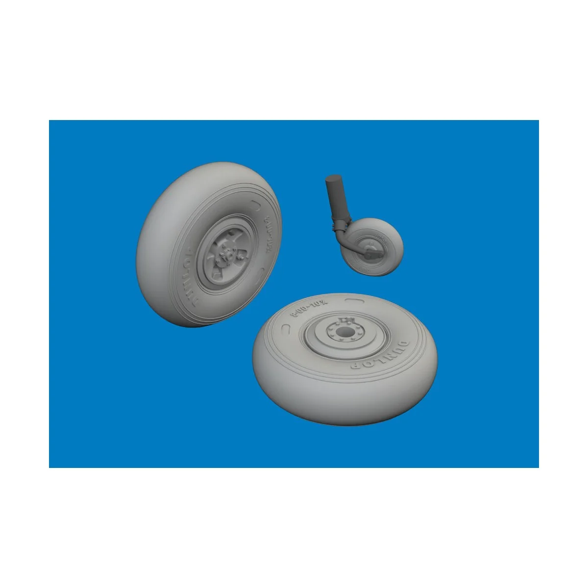 Hurricane Mk.I wheels for Arma Hobby, 1/48 - Eduard Accessories 648...