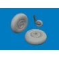Hurricane Mk.I wheels for Arma Hobby, 1/48 - Eduard Accessories 648...