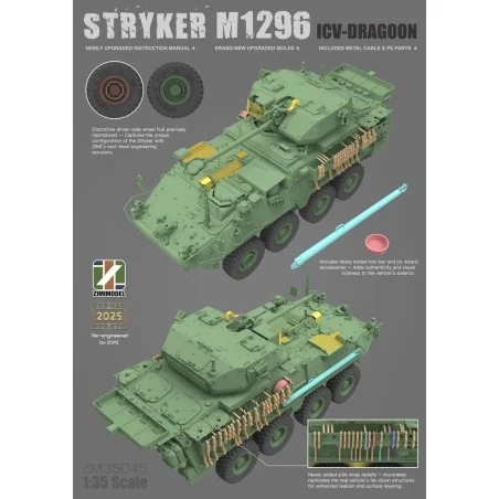 Stryker M1296 ICV-Dragoon, 1/35 - Zimi Model ZM35045