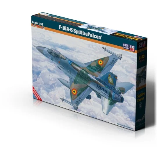 F-16A Block 5 Spitfire Falcon, 1/48 - Mistercraft G-03