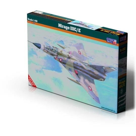 Mirage III/E, 1/48 - Mistercraft G-80