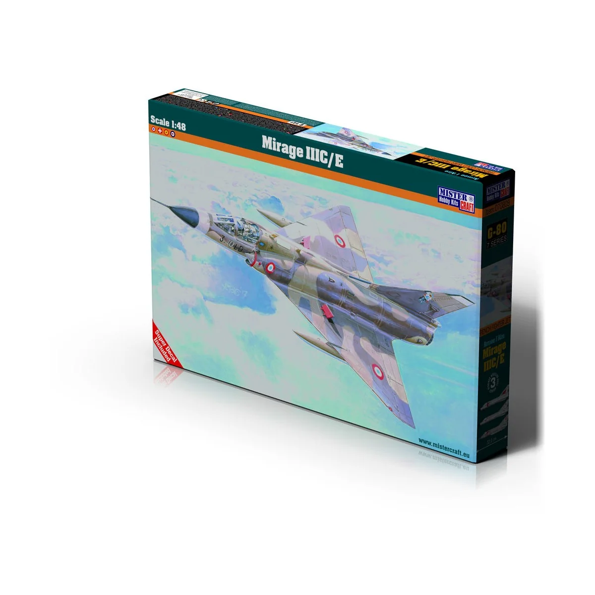 Mirage III/E, 1/48 - Mistercraft G-80
