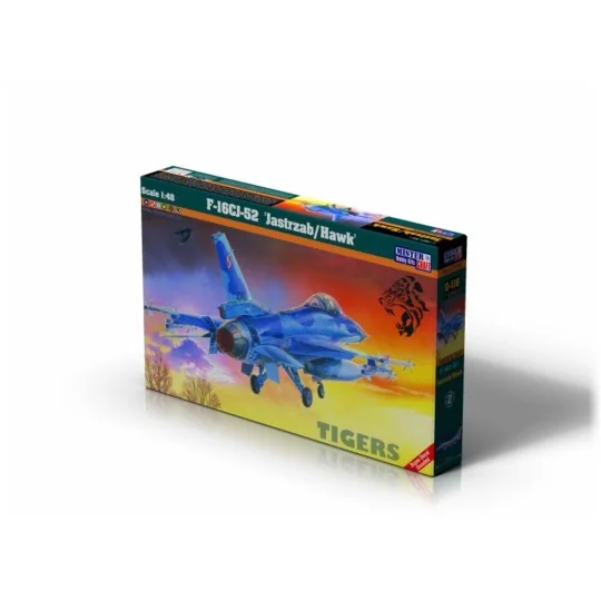F-16C BLOCK 52 + JASTRZAB HAWK, 1/48 - Mistercraft G-116