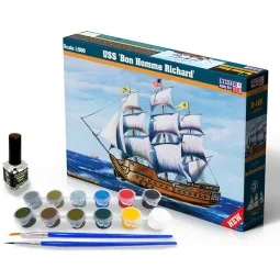 USS Bon Homme Richard START SET, 1/500 - Mistercraft SD-165