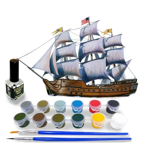 USS Bon Homme Richard START SET, 1/500 - Mistercraft SD-165