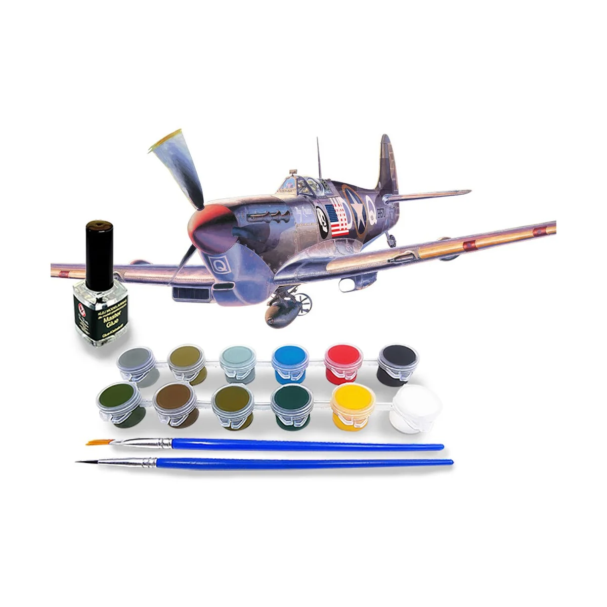 Spitfire Mk. Vb/ trop START SET, 1/72 - Mistercraft SD-192