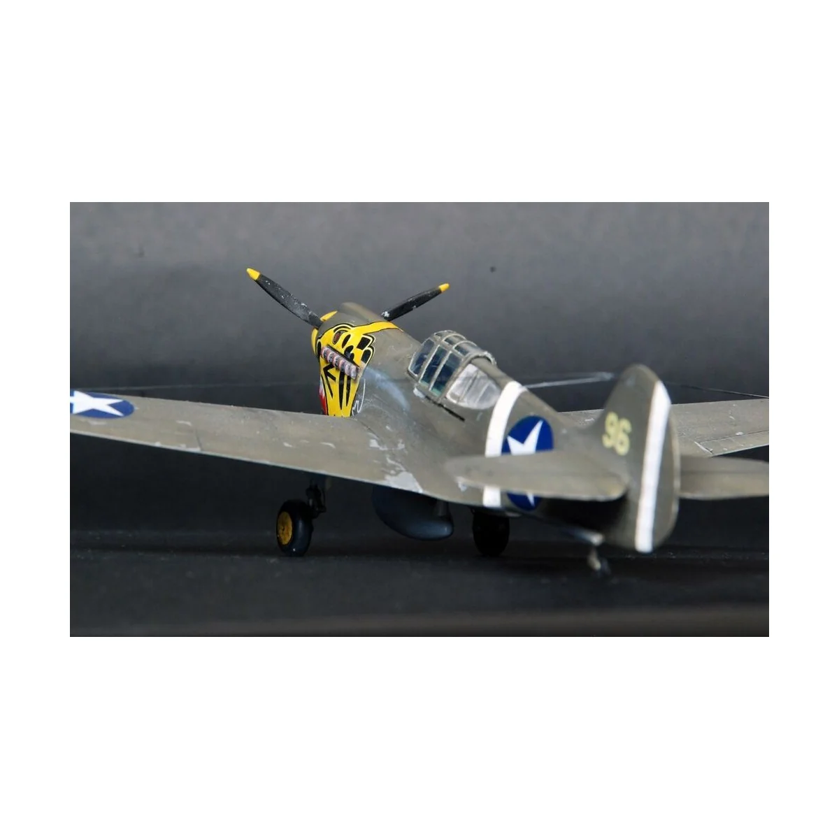 P-40E Aleutian Tiger START SET, 1/72 - Mistercraft SD-202