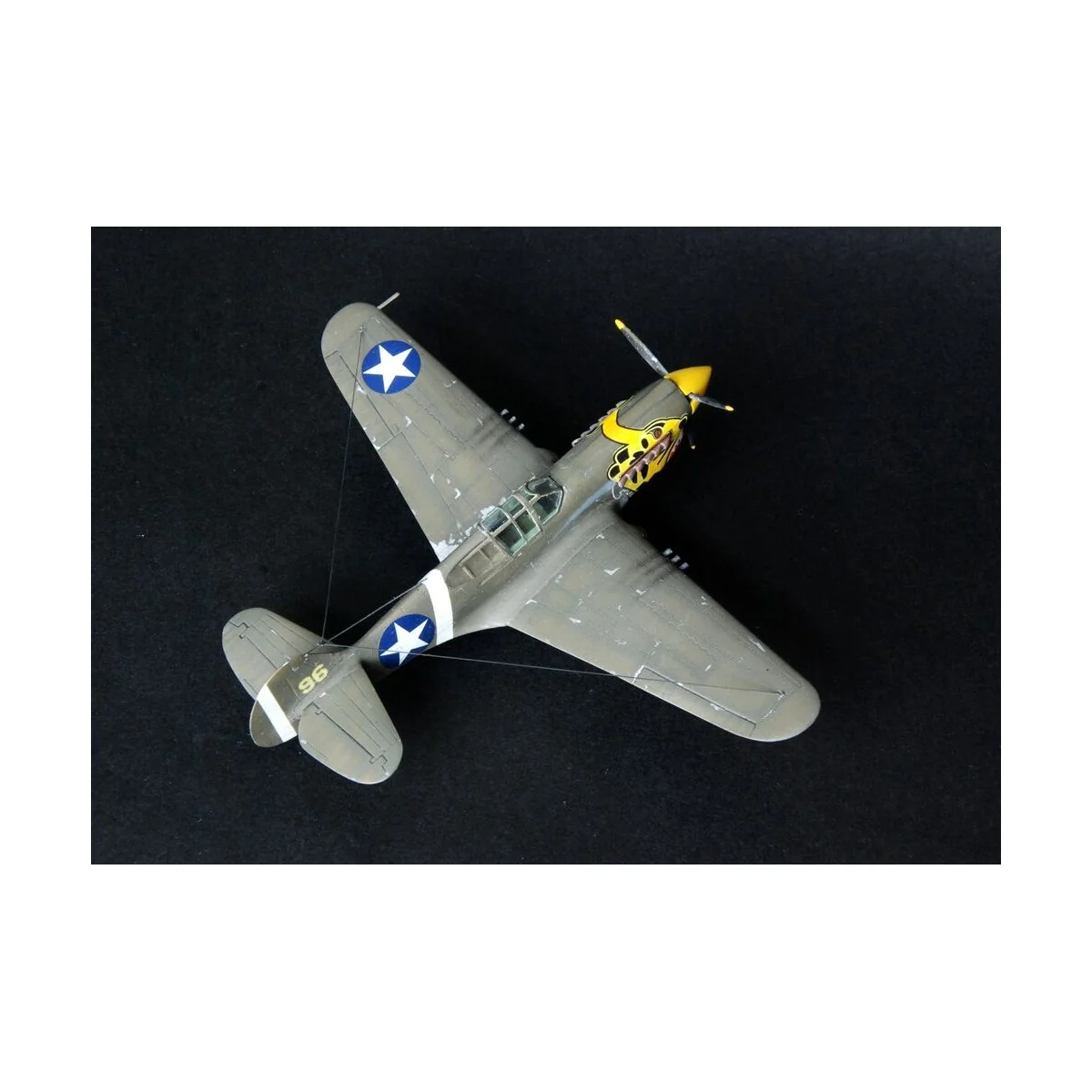 P-40E Aleutian Tiger START SET, 1/72 - Mistercraft SD-202