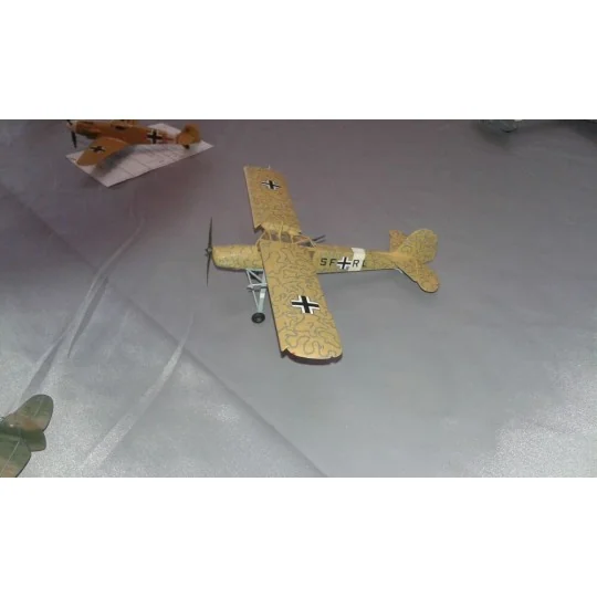 Fi-156 C-3 Rommels Storch START SET, 1/72 - Mistercraft SD-204