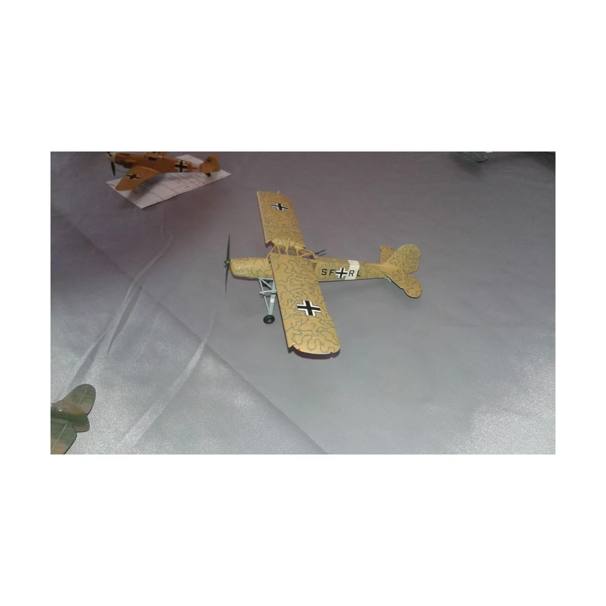 Fi-156 C-3 Rommels Storch START SET, 1/72 - Mistercraft SD-204