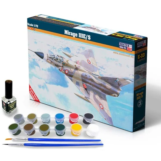 Mirage III E/S START SET, 1/72 - Mistercraft SE-33
